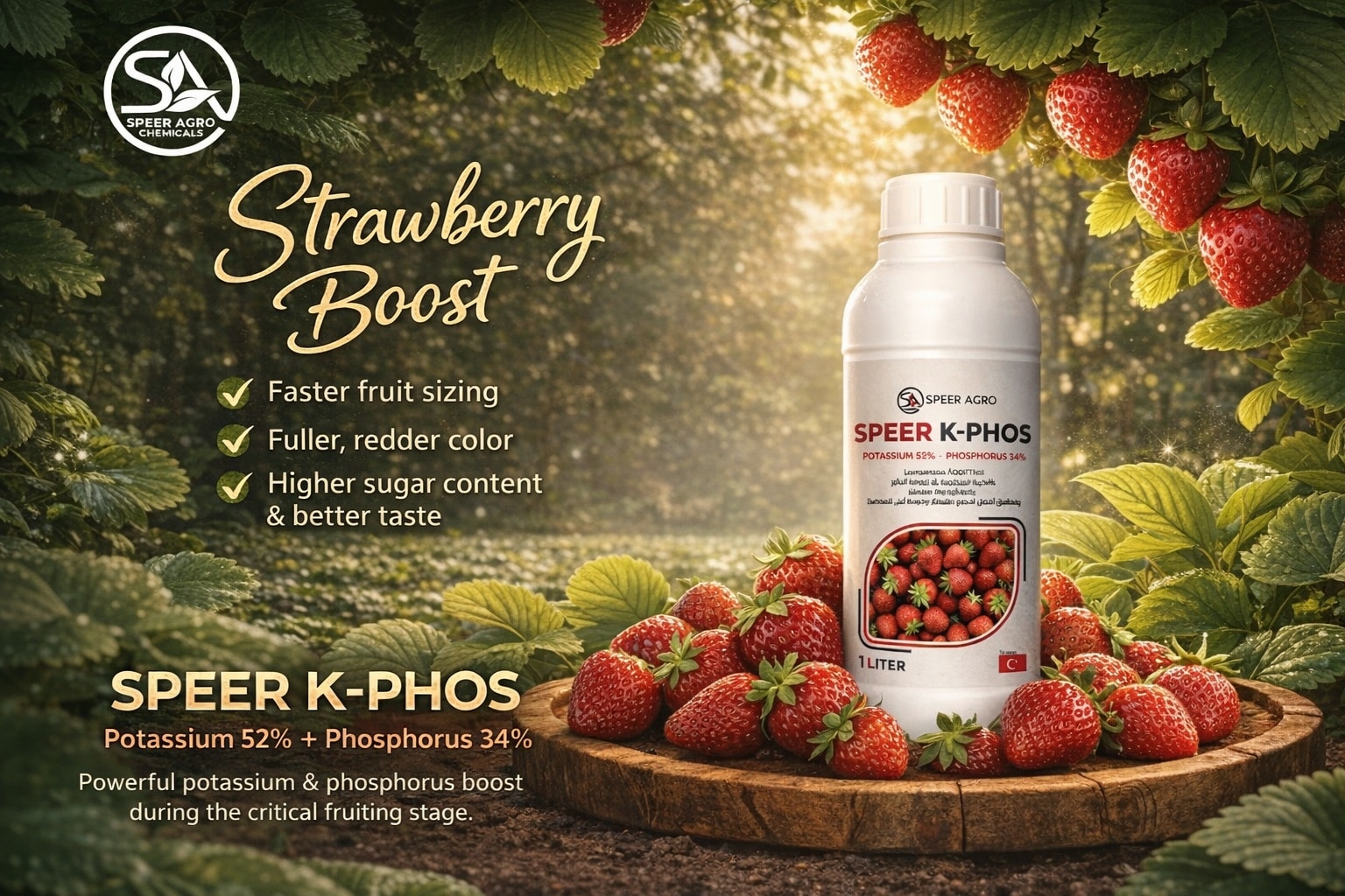 ليه ثمار الفراولة أحيانًا بتقف عند حجم معيّن؟