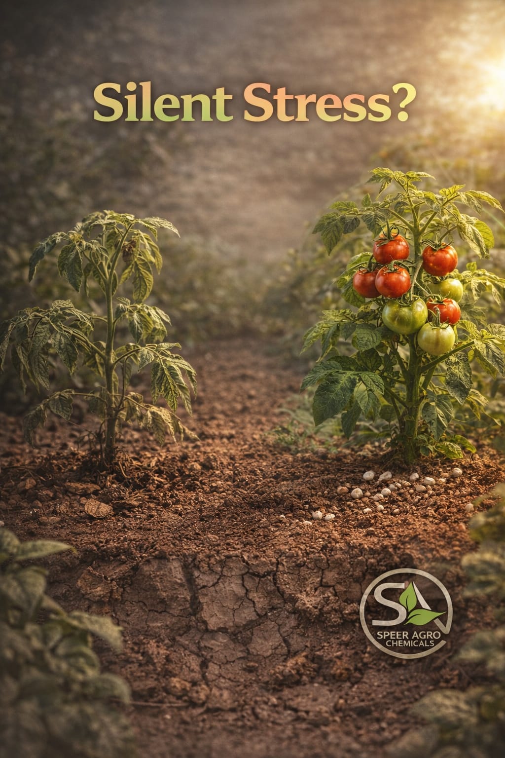 الإجهاد الصامت للنبات